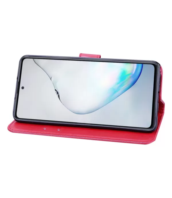 Ruže dizajn kožna torbica futrola Samsung Galaxy Note 10 Lite 2020