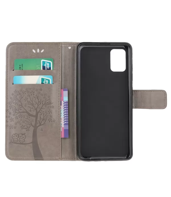 Dvije sove preklopna torbica futrola Samsung Galaxy A41