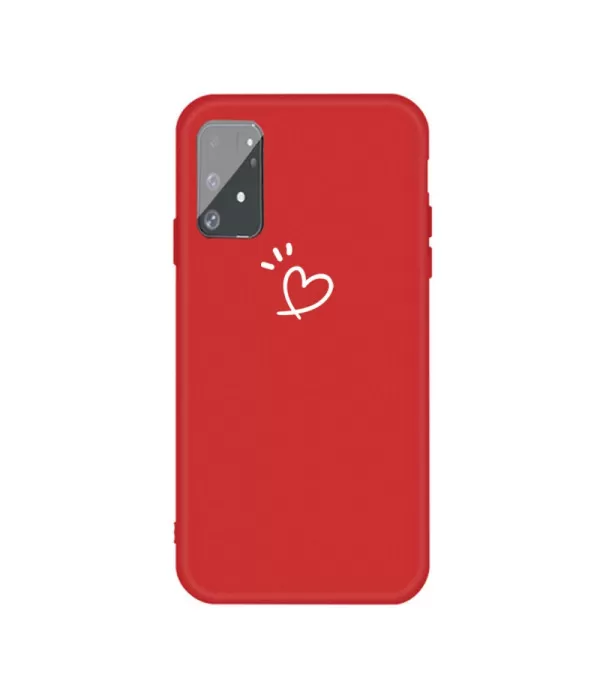 Srce dizajn silikonska zaštitna maskica Samsung Galaxy S10 Lite 2020