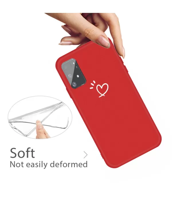 Srce dizajn silikonska zaštitna maskica Samsung Galaxy S10 Lite 2020
