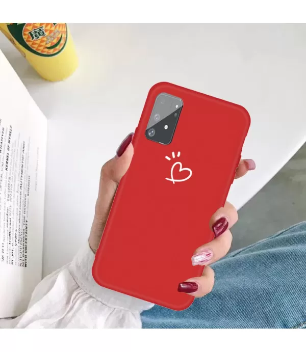 Srce dizajn silikonska zaštitna maskica Samsung Galaxy S10 Lite 2020