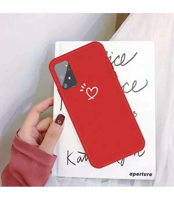 Srce dizajn silikonska zaštitna maskica Samsung Galaxy S10 Lite 2020
