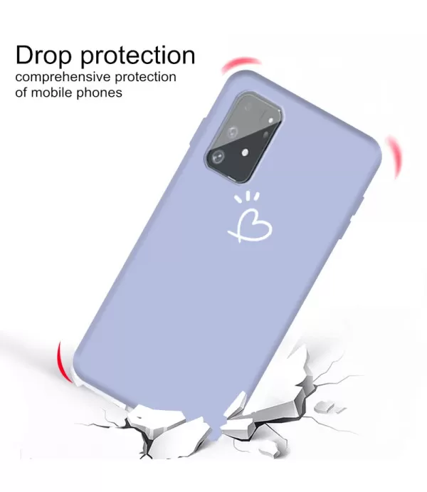 Srce dizajn silikonska zaštitna maskica Samsung Galaxy S10 Lite 2020