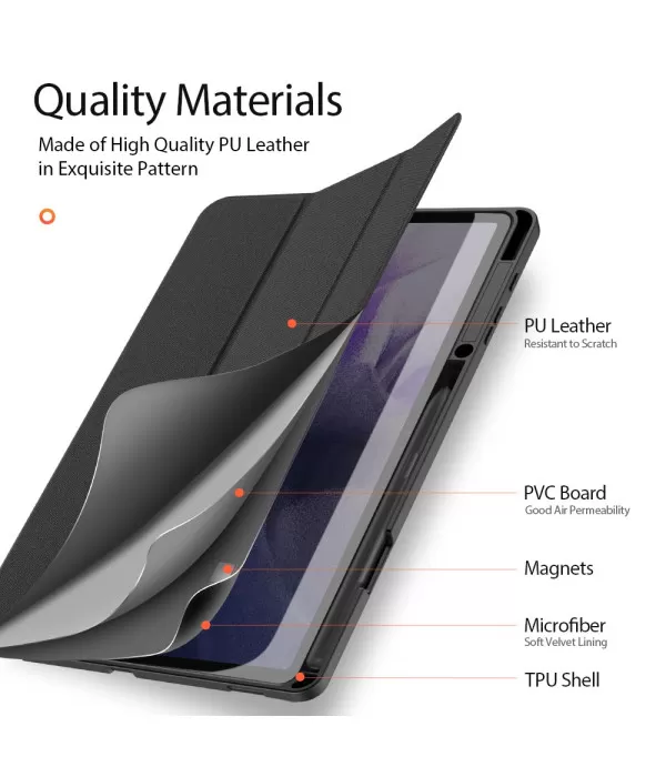 DUX DUCIS Domo serija preklopna torbica futrola Samsung Galaxy Tab S7 Plus, Tab S7 FE