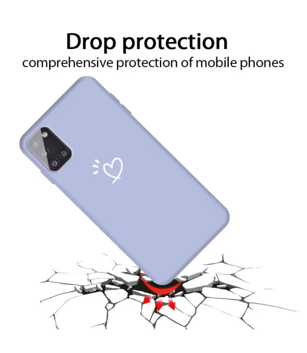 Srce dizajn silikonska zaštitna maska Samsung Galaxy A31