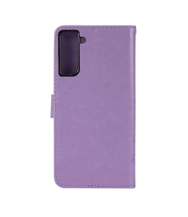 Leptir i cvijeće preklopna torbica futrola Samsung Galaxy S21 Plus