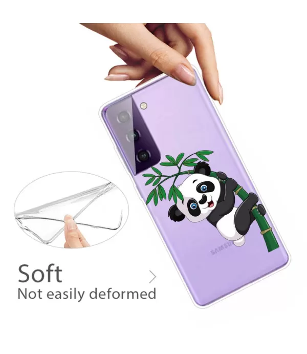 Panda dizajn silikonska zaštitna maska Samsung Galaxy S21