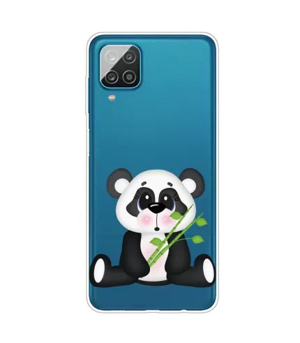 Panda dizajn silikonska zaštitna maska Samsung Galaxy A12