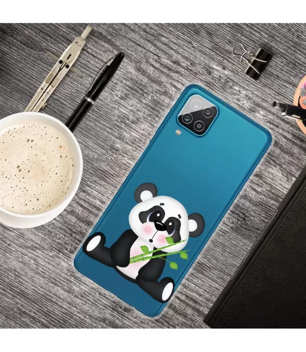 Panda dizajn silikonska zaštitna maska Samsung Galaxy A12