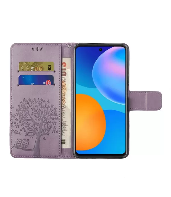 Dvije sove dizajn preklopna torbica futrola Samsung Galaxy A52 5G