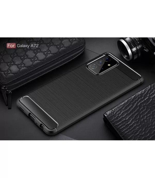 Carbon Brush siliokonska zaštitna maska Samsung Galaxy A72