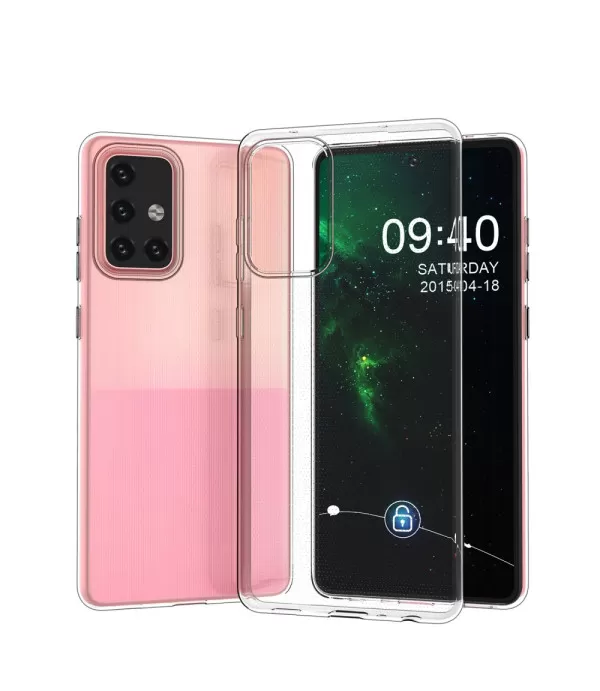 Prozirna silikonska zaštitna maska Samsung Galaxy A72