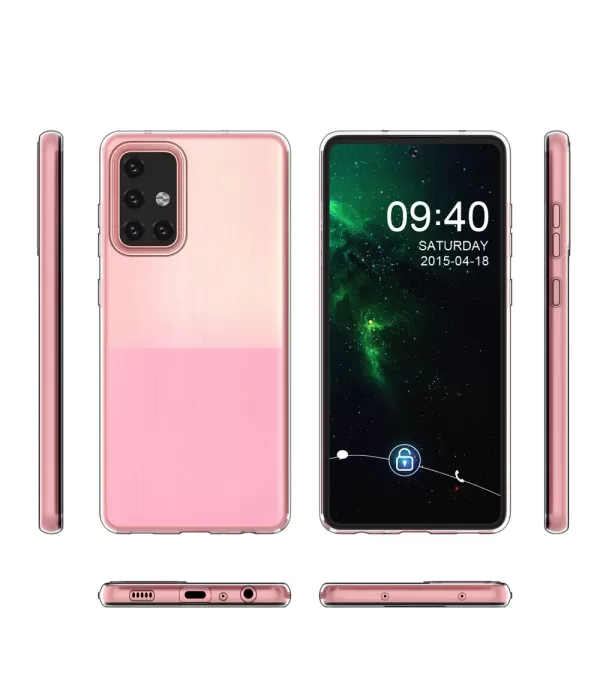 Prozirna silikonska zaštitna maska Samsung Galaxy A72