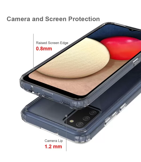 Prozirna silikonska zaštitna maska Samsung Galaxy A02s