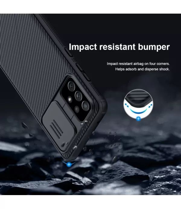 NILLKIN CamShield silikonska zaštitna maskica Samsung Galaxy A72 5G