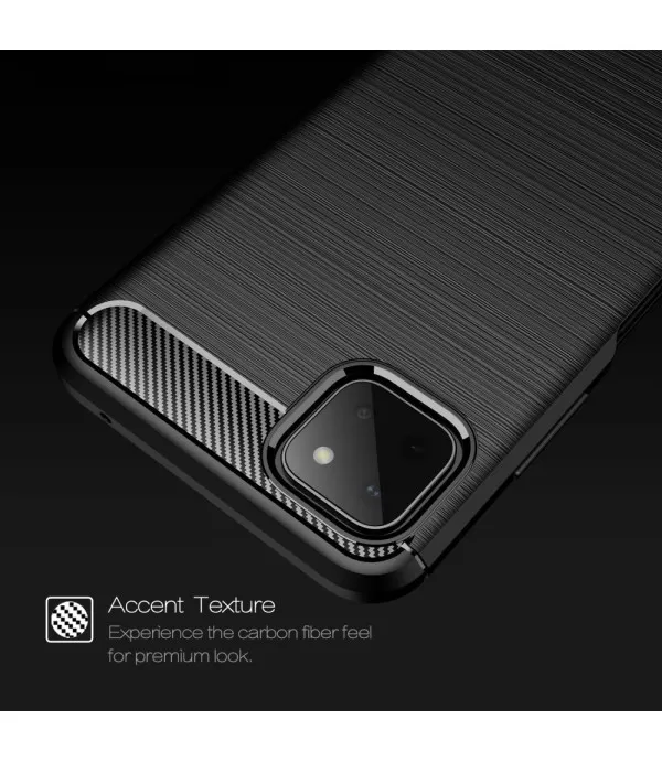 Carbon Brush silikonska zaštitna maska Samsung Galaxy A22