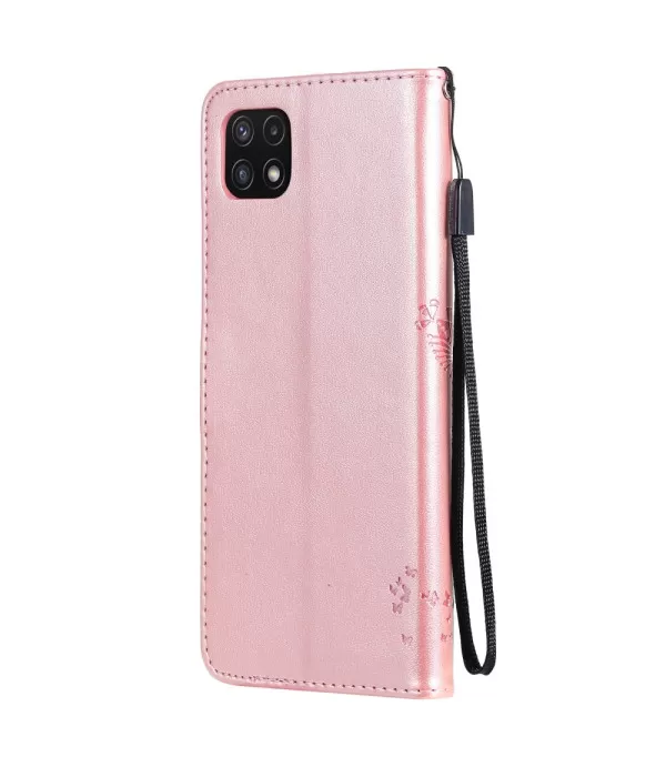 Leptiri dizajn preklopna torbica futrola Samsung Galaxy A22