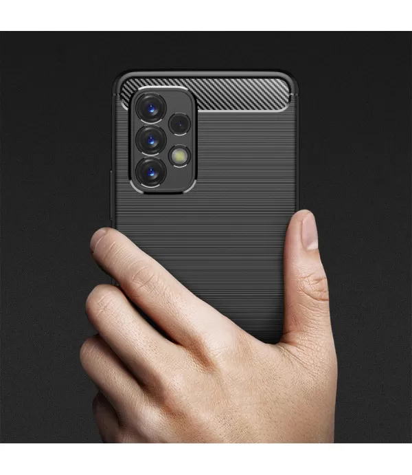 Carbon brush silikonska zaštitna maska Samsung Galaxy A53 5G