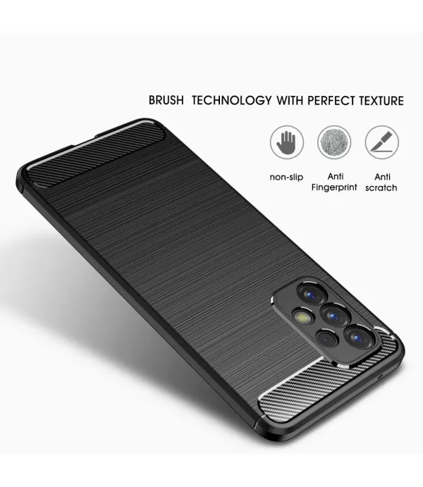 Carbon brush silikonska zaštitna maska Samsung Galaxy A53 5G