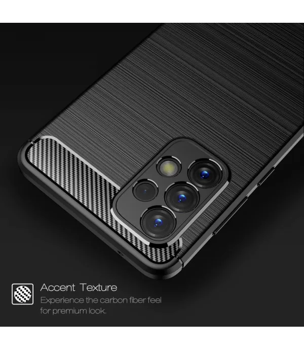 Carbon brush silikonska zaštitna maska Samsung Galaxy A53 5G