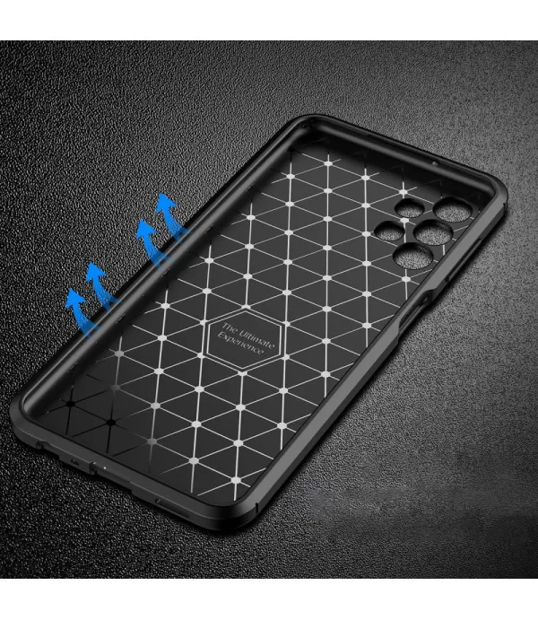 Carbon Fiber silikonska zaštitna maska Samsung Galaxy A13 4G