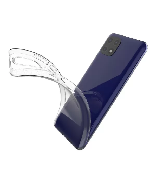 Prozirna silikonska zaštitna maska Samsung Galaxy A03 2022 (166.5 x 75.98)