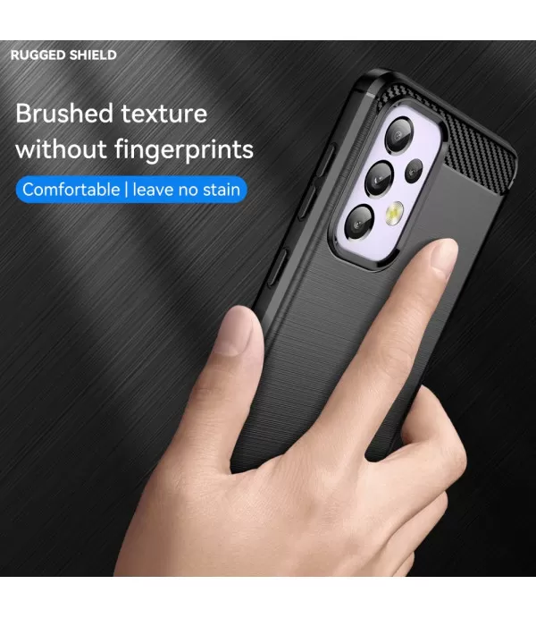 Carbon brush silikonska zaštitna maska Samsung Galaxy A33 5G