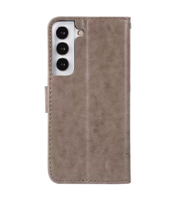 Cvijeće i leptir preklopna torbica futrola Samsung Galaxy S22
