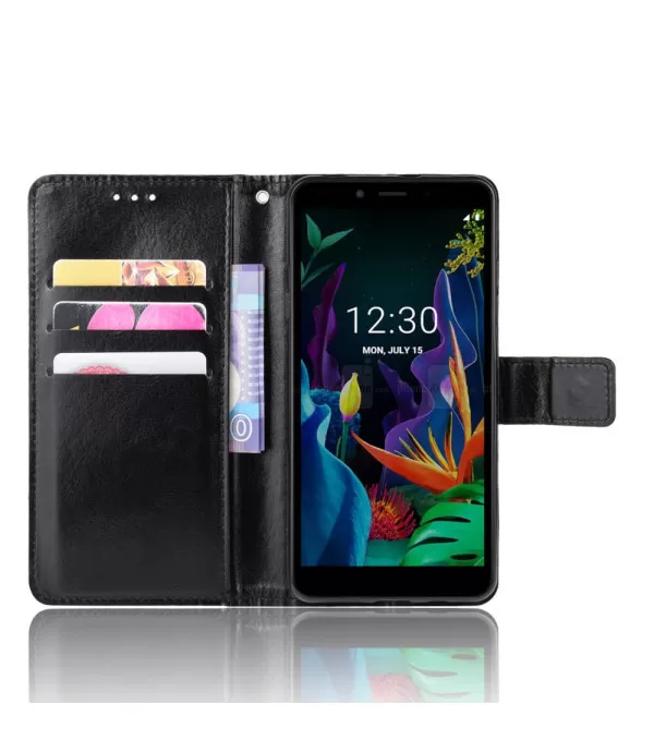Kožna preklopna torbica futrola LG K20