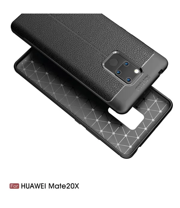 Carbon Brush silikonska zaštitna maskica Huawei Mate 20X