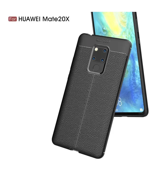 Carbon Brush silikonska zaštitna maskica Huawei Mate 20X