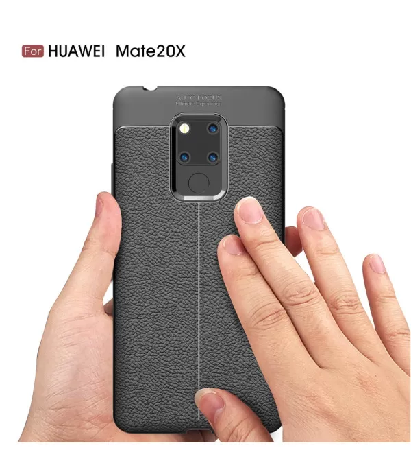 Carbon Brush silikonska zaštitna maskica Huawei Mate 20X