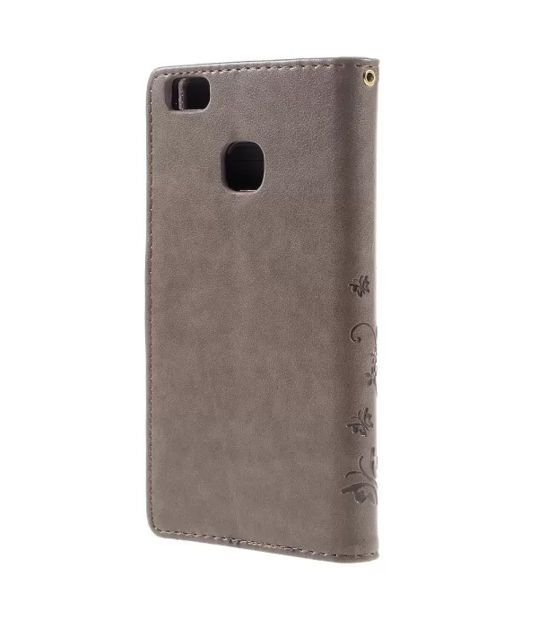 Cvijeće dizajn kožna torbica futrola Huawei P9 Lite