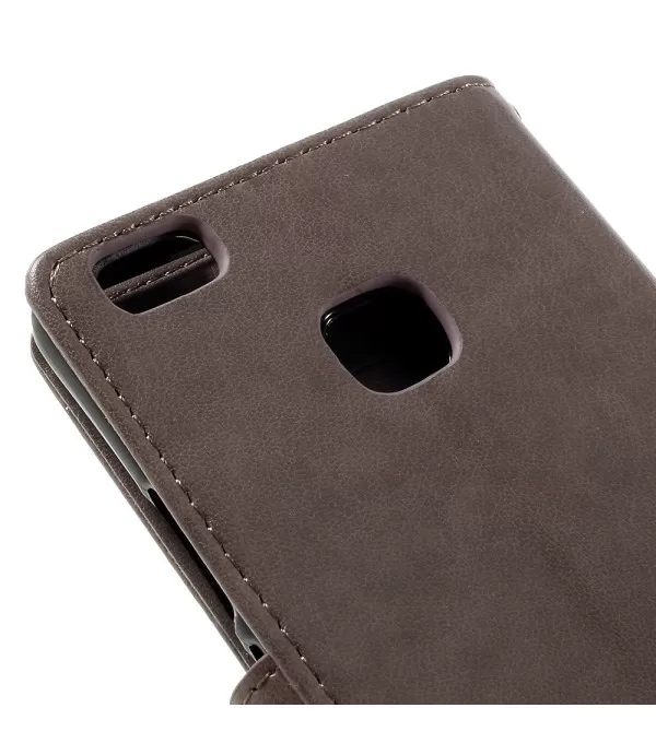 Cvijeće dizajn kožna torbica futrola Huawei P9 Lite