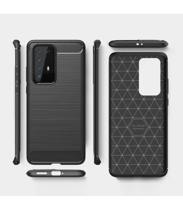 Carbon Brush silikonska zaštitna maska Huawei P40 Pro