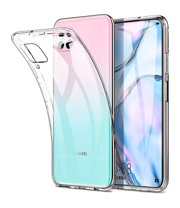Prozirna silikonska zaštitna maska Huawei P40 Lite