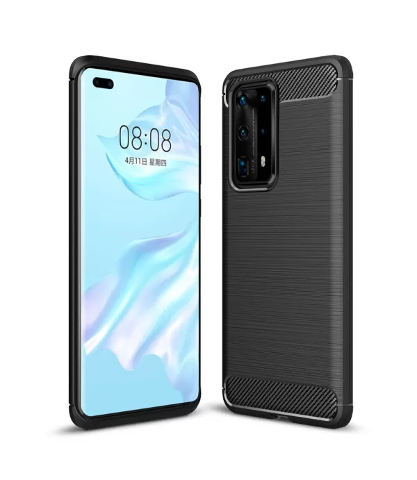 Carbon Brush silikonska zaštitna maska Huawei P40 Pro Plus