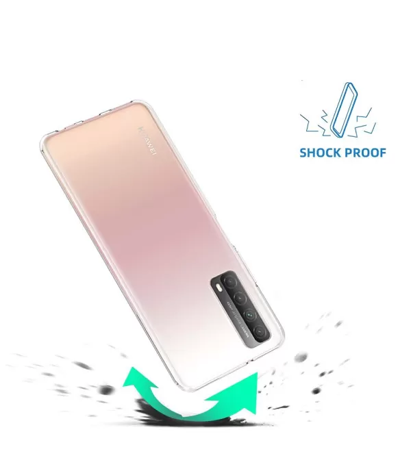 Prozirna silikonska zaštitna maskica Huawei P Smart 2021