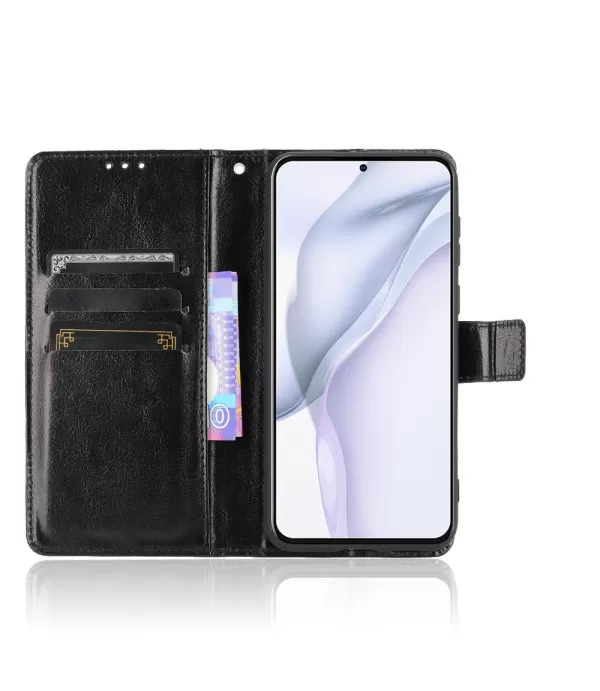 Crazy Horse preklopna kožna torbica futrola Huawei P50 Pro