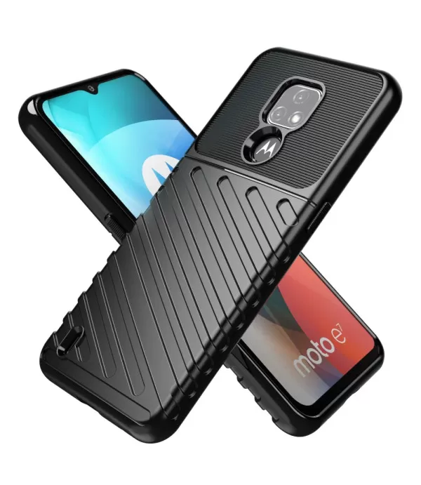 Carbon brush silikonska zaštitna maska Moto E7