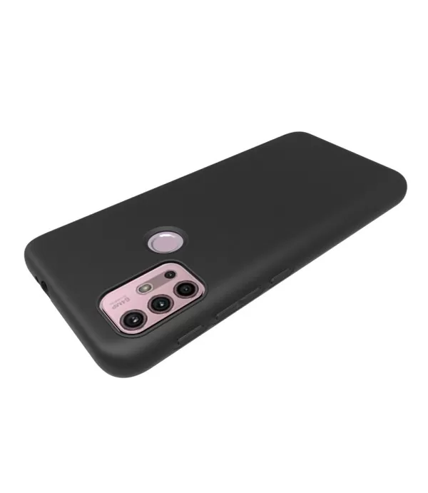 Mat crna silikonska zaštitna maskica za Motorolu  Moto G10, G30