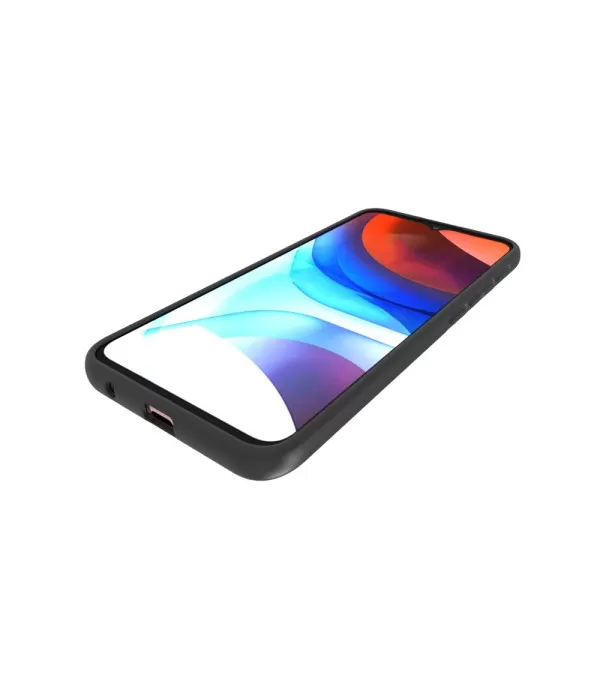 Mat crna silikonska zaštitna maskica za Motorolu  Moto E7 Power