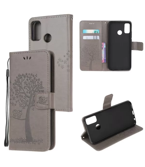 Dvije sove preklopna torbica futrola Motorola Moto G50