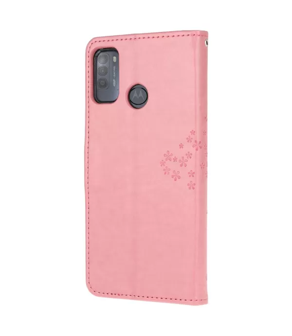 Dvije sove preklopna torbica futrola Motorola Moto G50