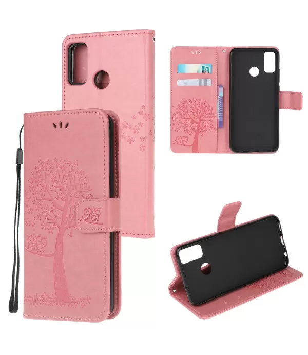 Dvije sove preklopna torbica futrola Motorola Moto G60 / G40