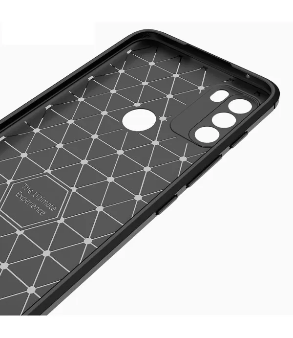 Carbon Brush silikonska zaštitna maskica Moto G50