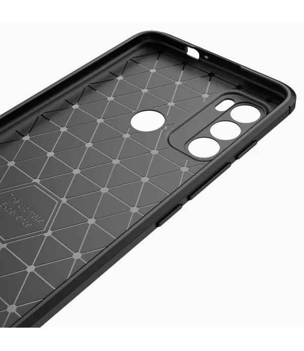 Carbon Brush silikonska zaštitna maskica Moto G60 / G40