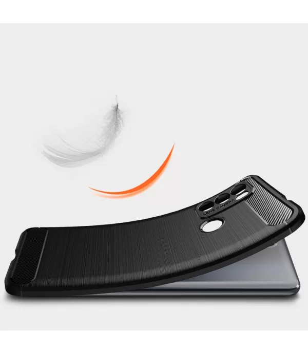 Carbon Brush silikonska zaštitna maskica Moto G60 / G40