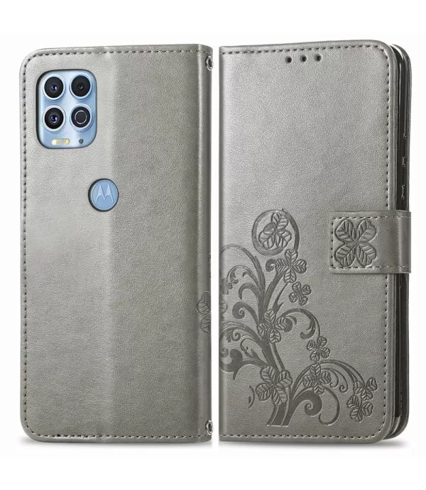 Cvijeće dizajn preklopna torbica futrola za Motorola Moto G100, Edge S