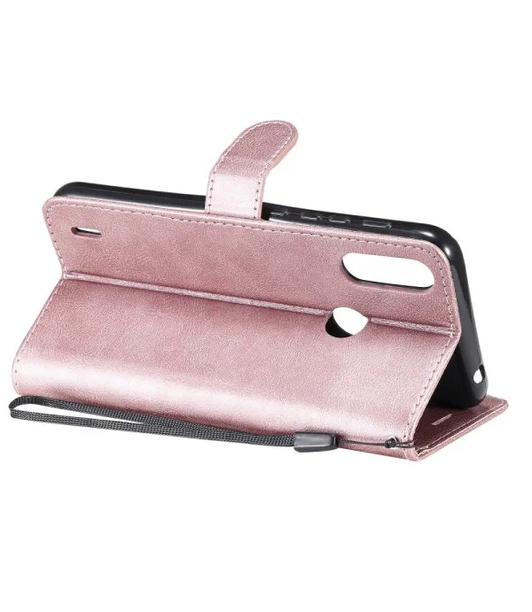 Solid color preklopna torbica futrola Motorola Moto E7 Power